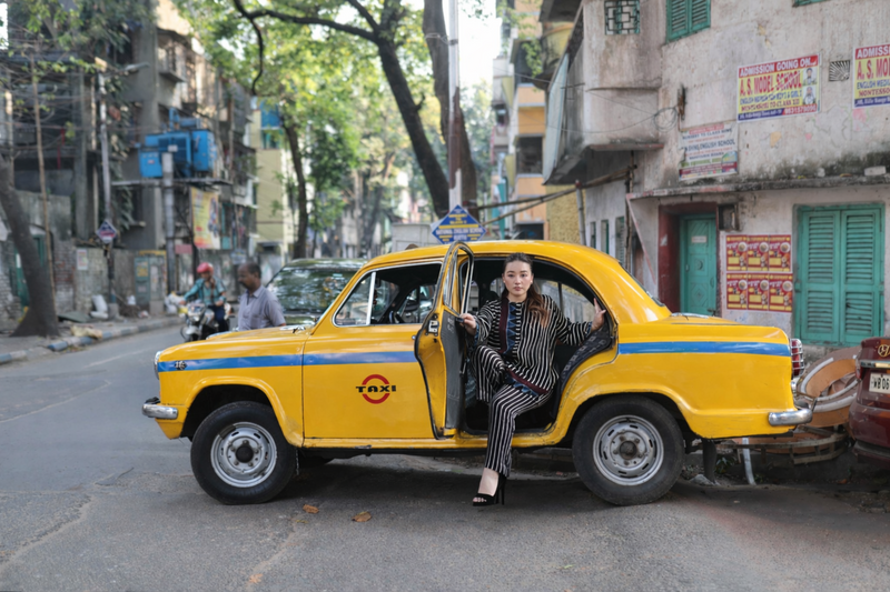 Geo Black Ajrakh Co-ord Set