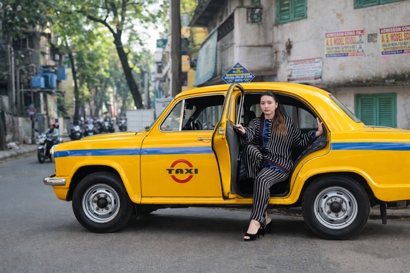 Geo Black Ajrakh Co-ord Set