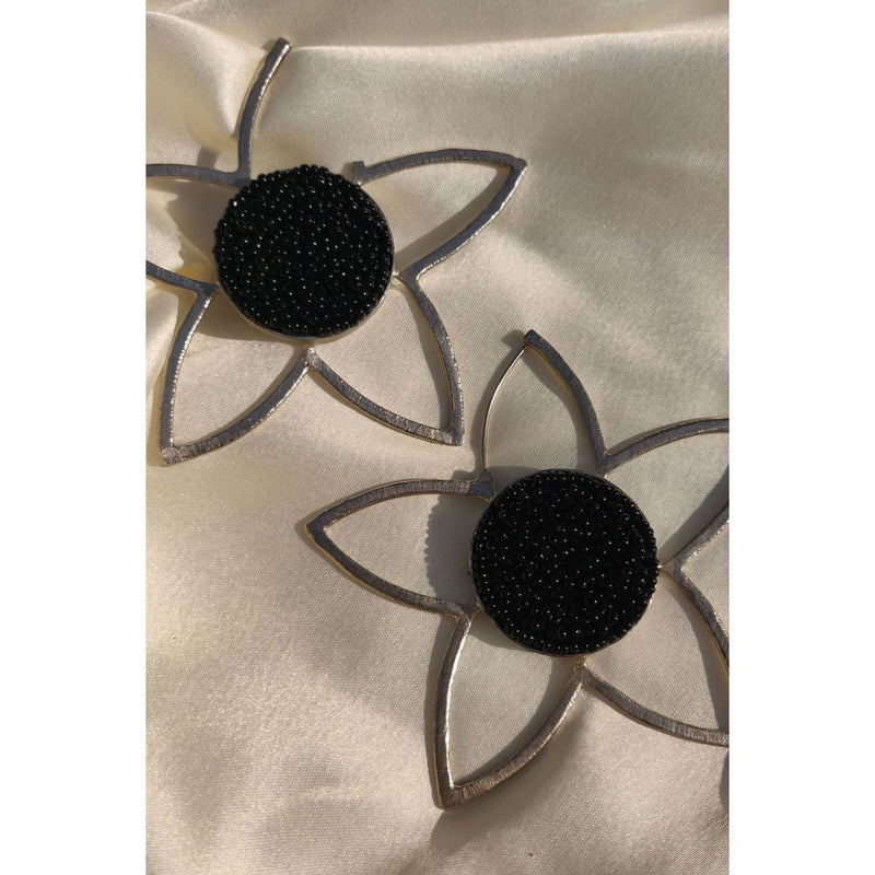 Full Mogra Frame Hoops by Aarjavee for women in Singapore