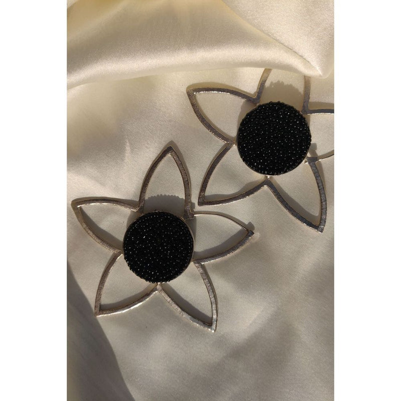 Full Mogra Frame Hoops by Aarjavee for women in Singapore