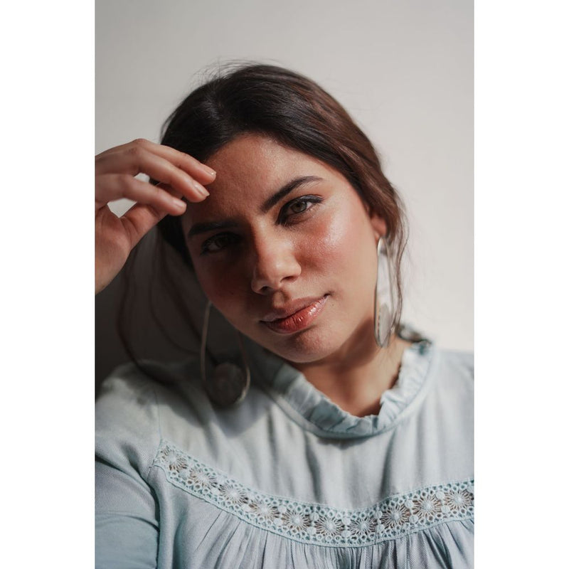 Mogra Solid Ovals by Aarjavee for women in Singapore