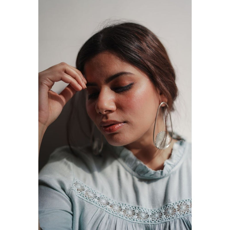 Mogra Solid Ovals by Aarjavee for women in Singapore