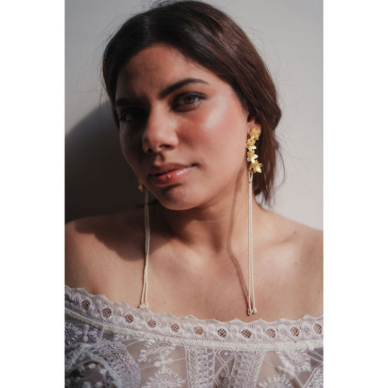 Mogra Cuffs by Aarjavee for women in Singapore