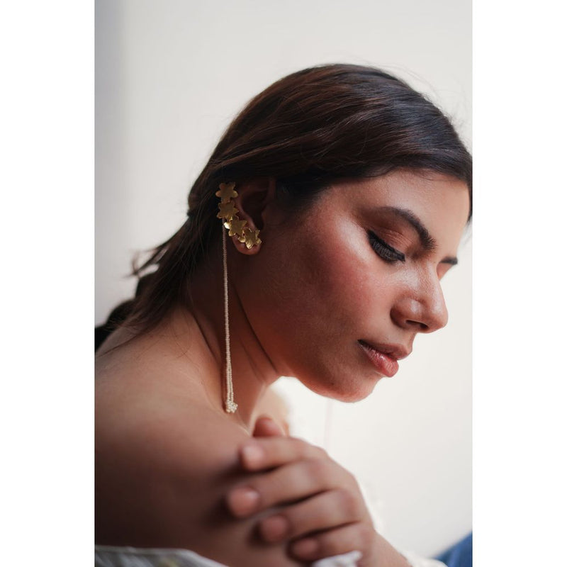 Mogra Cuffs by Aarjavee for women in Singapore