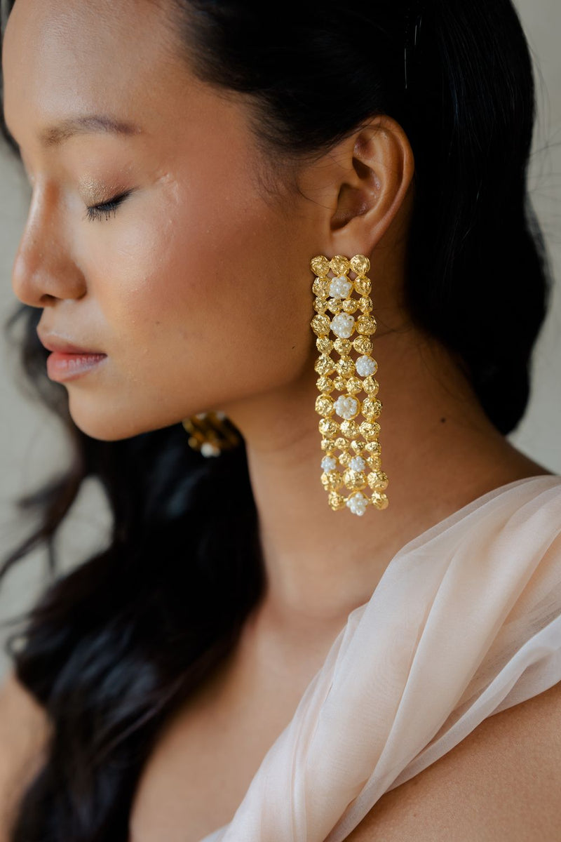 Noor Earrings by Aarjavee for women in Singapore
