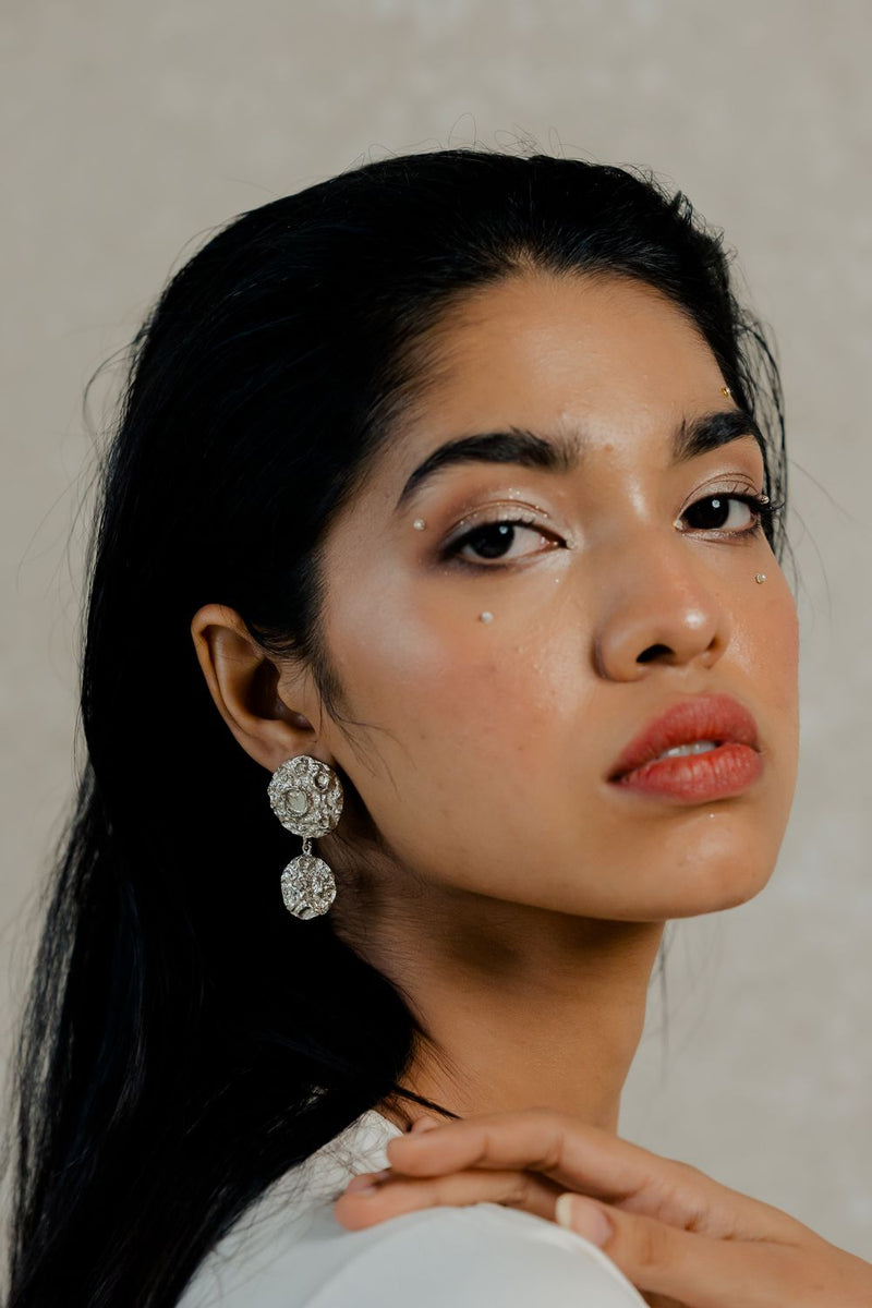 Do Chaand Earrings by Aarjavee for women in Singapore