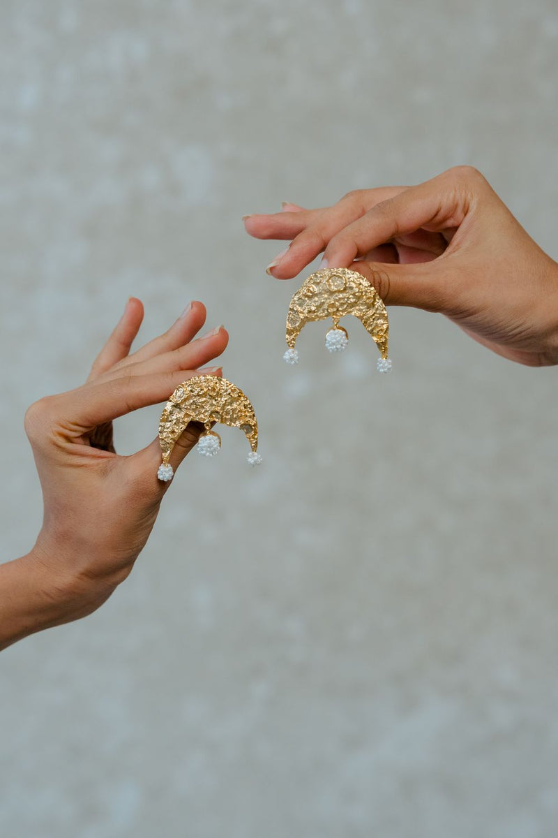 Shwet Earrings by Aarjavee for women in Singapore