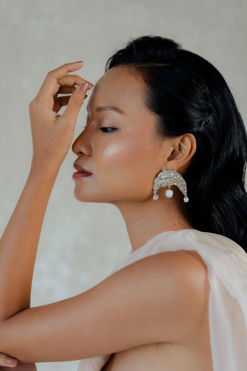 Shwet Earrings by Aarjavee for women in Singapore