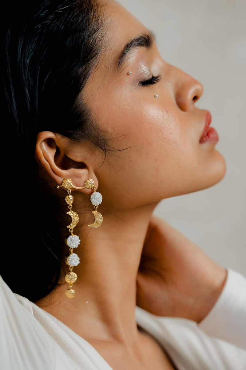 Chandni Earrings by Aarjavee for women in Singapore
