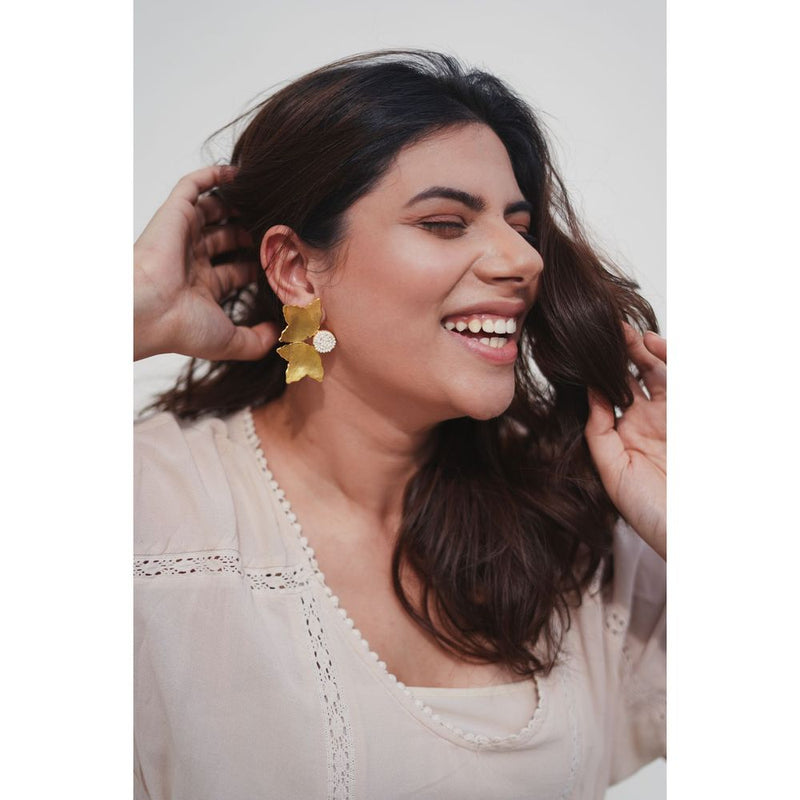 Petal Studs by Aarjavee for women in Singapore