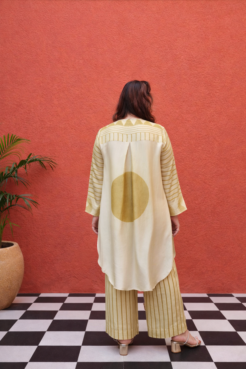 OHSO Organic Mustard Tunic Set
