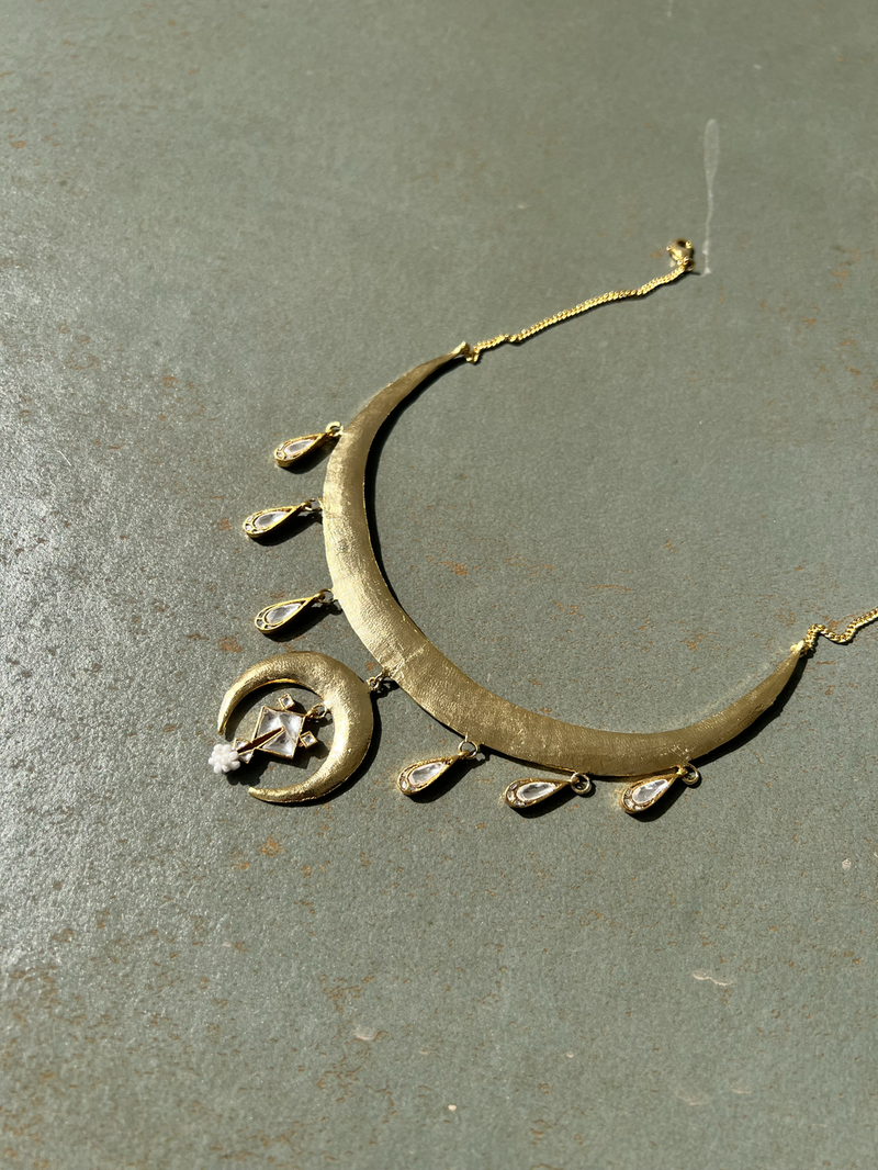 Chatt Hasli by Aarjavee in gold color for women in Singapore