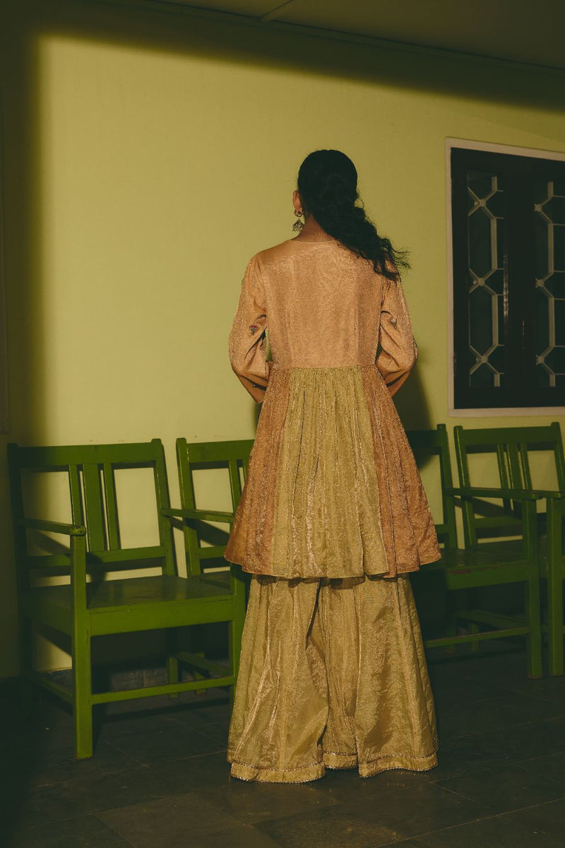 ANANYA & TAVISHI KURTA & SHARARA