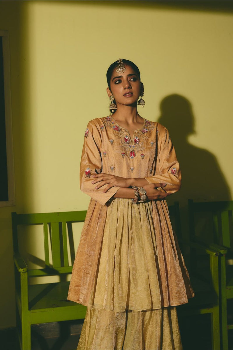ANANYA & TAVISHI KURTA & SHARARA