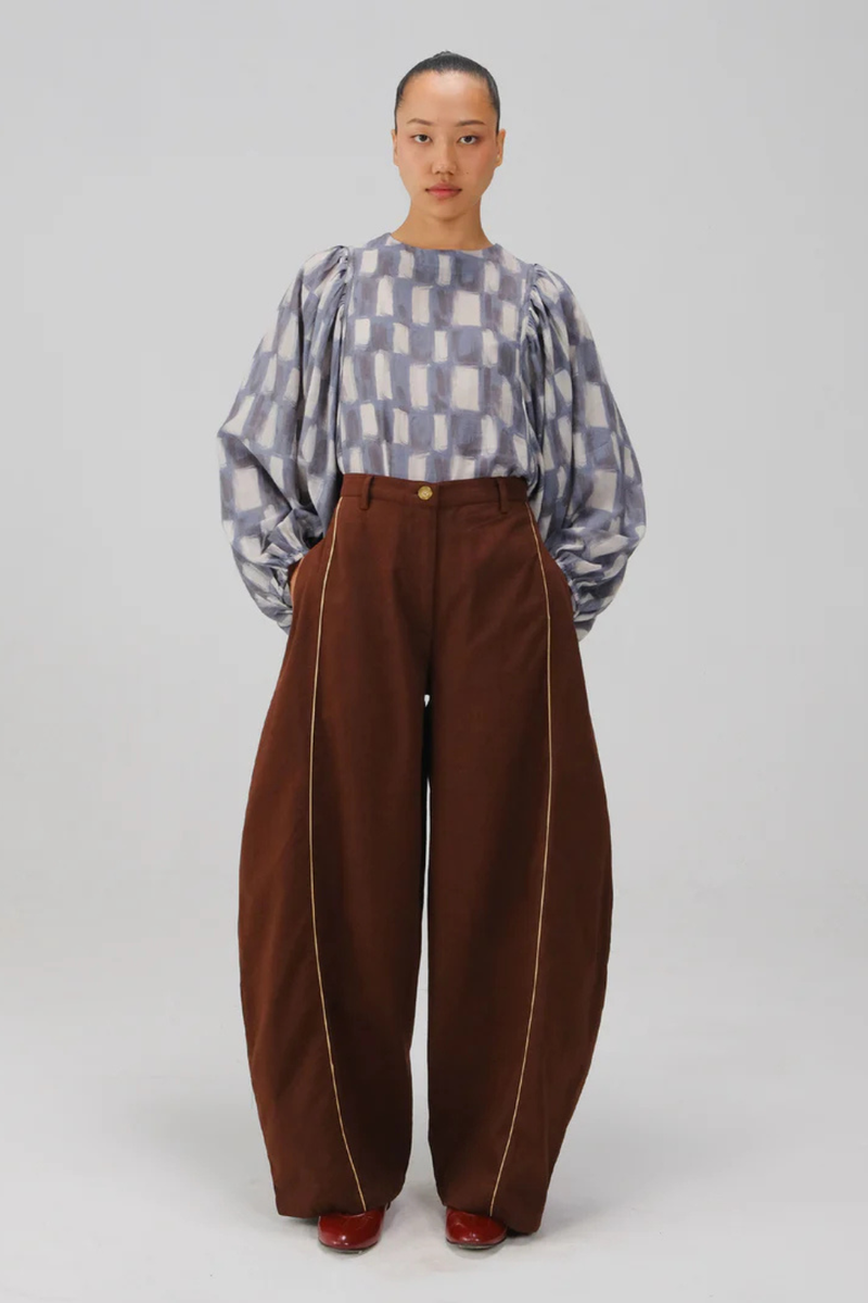 ANA SET-B&W Checks cotton by CORD for women in Singapore
