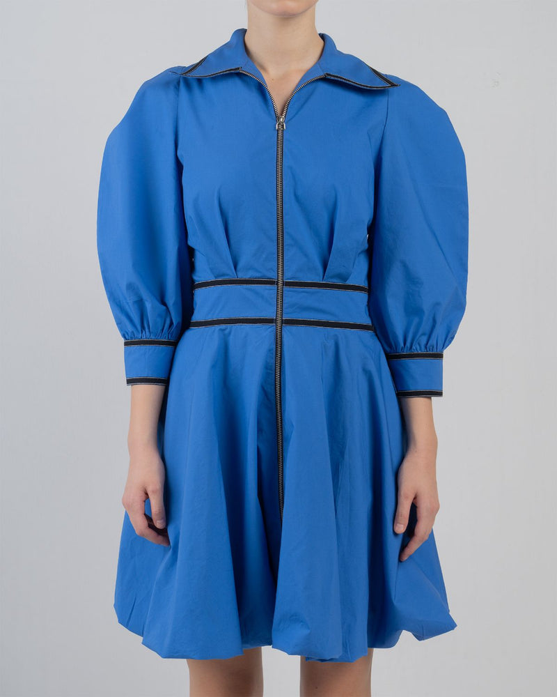 ANNAS DRESS - Azure dress by Leh Studios in azure for women in Singapore