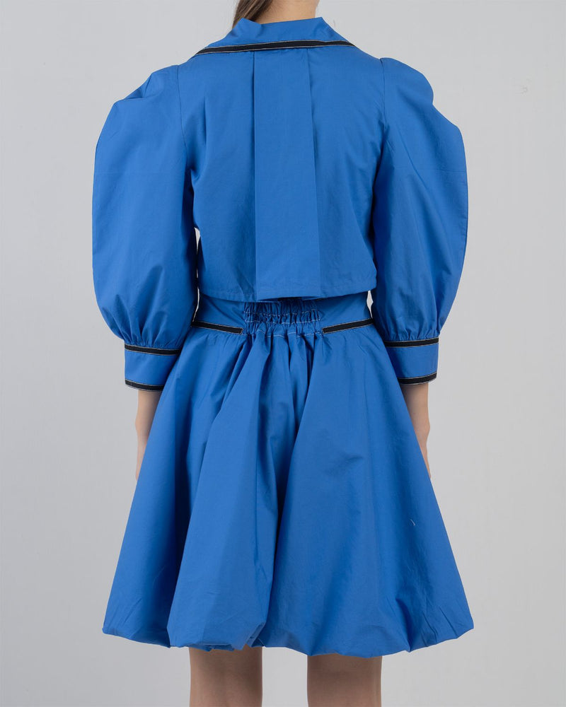 ANNAS DRESS - Azure dress by Leh Studios in azure for women in Singapore