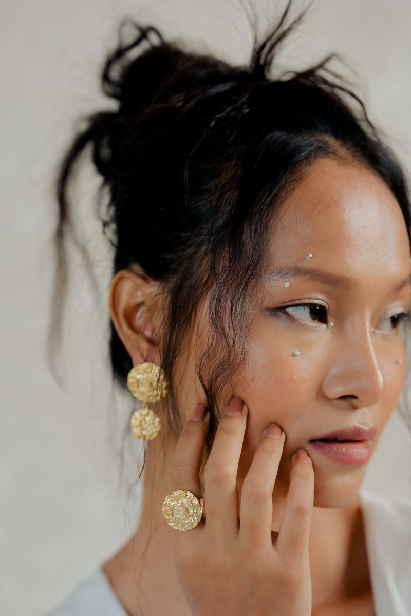 Chota Chaand Ring by Aarjavee for women in Singapore