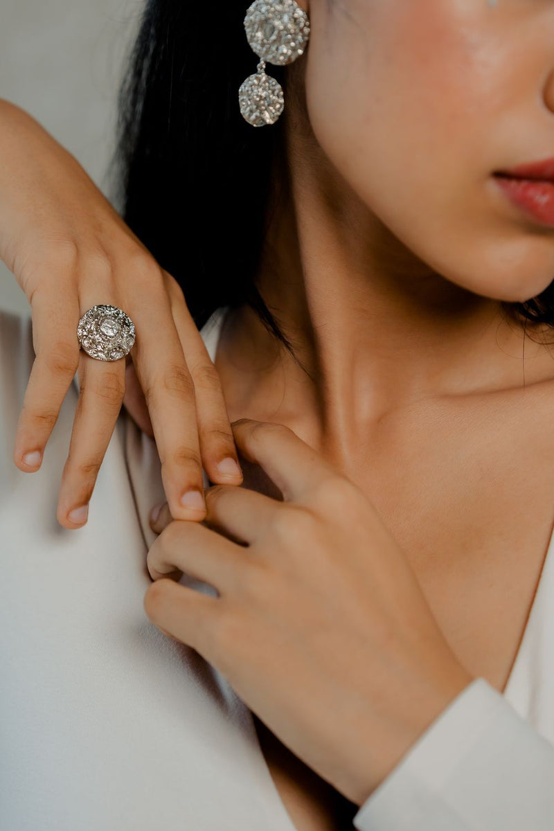 Chota Chaand Ring by Aarjavee for women in Singapore