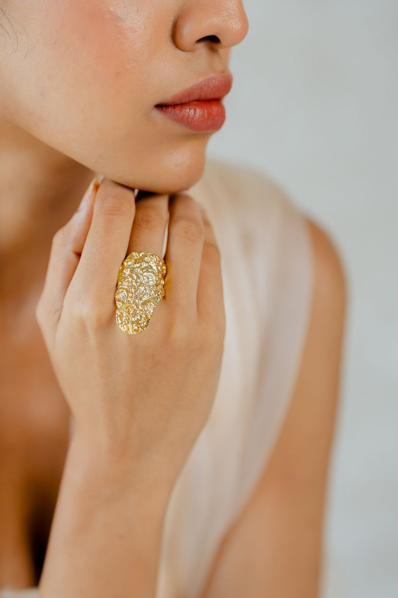 Roshini Ring by Aarjavee for women in Singapore