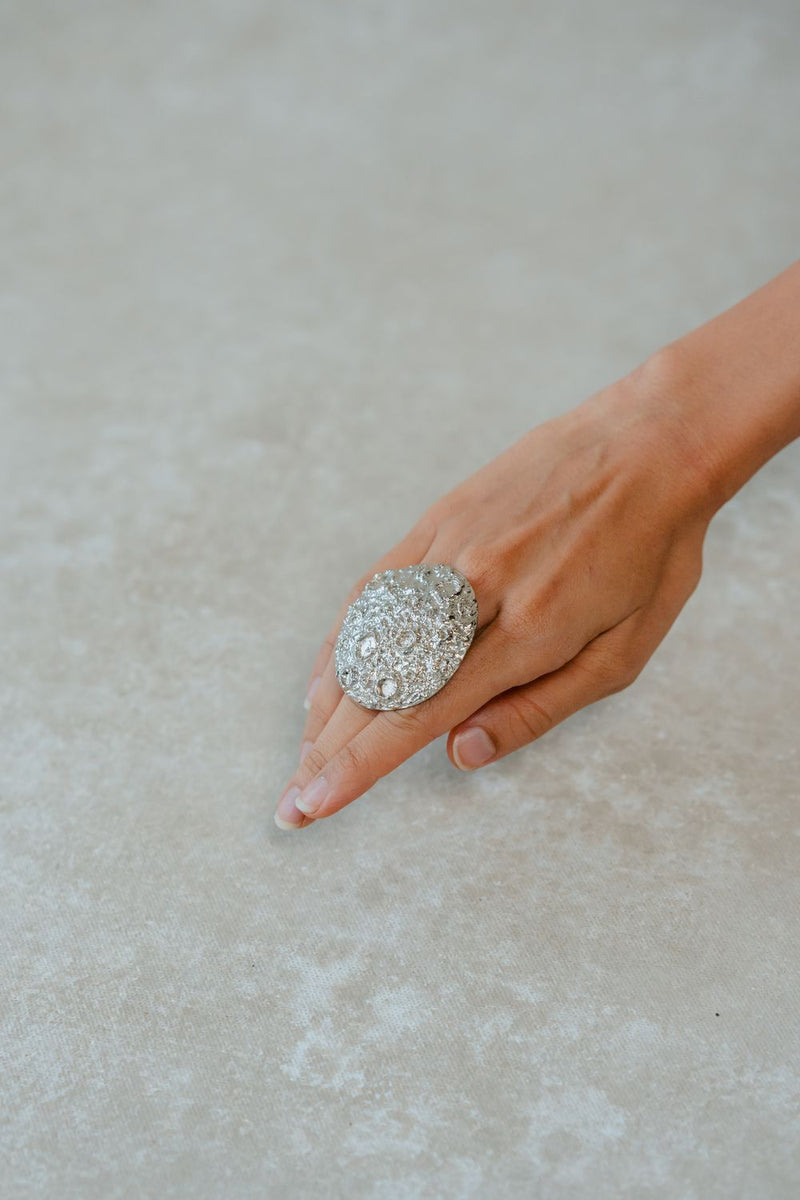 Chaand Ring by Aarjavee for women in Singapore