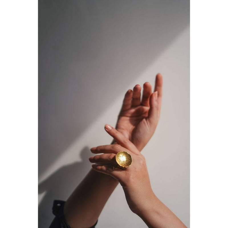 Mogra Solid Ring by Aarjavee for women in Singapore