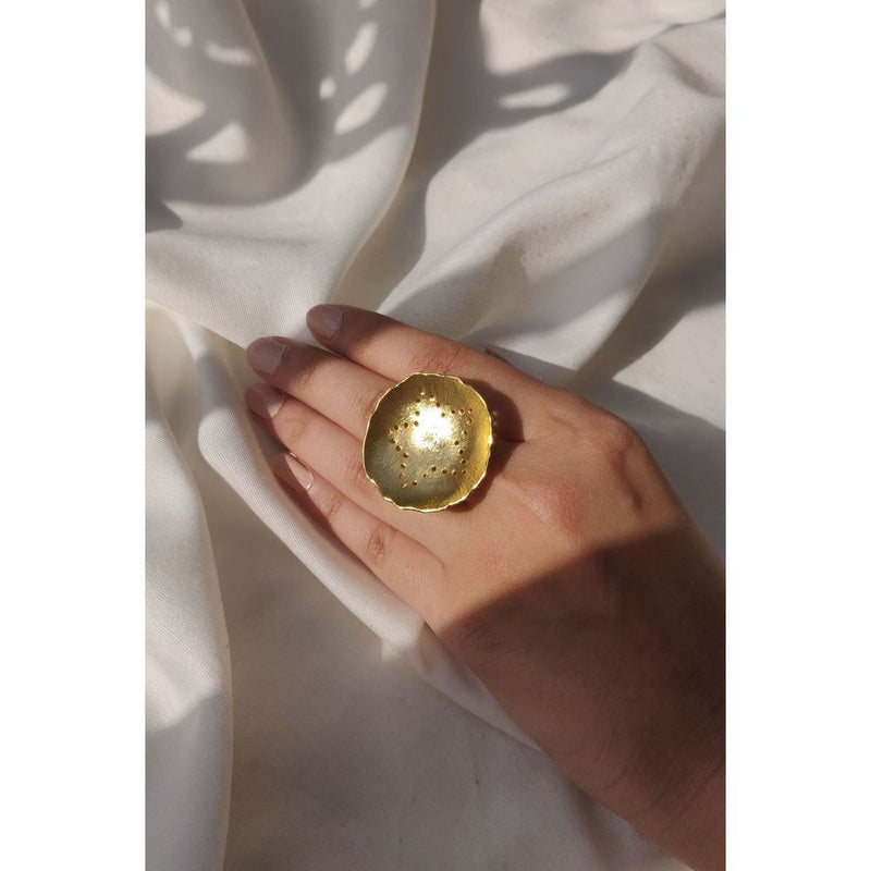 Mogra Solid Ring by Aarjavee for women in Singapore