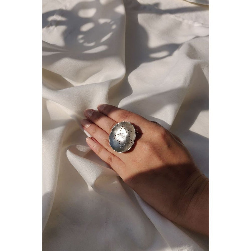 Mogra Solid Ring by Aarjavee for women in Singapore