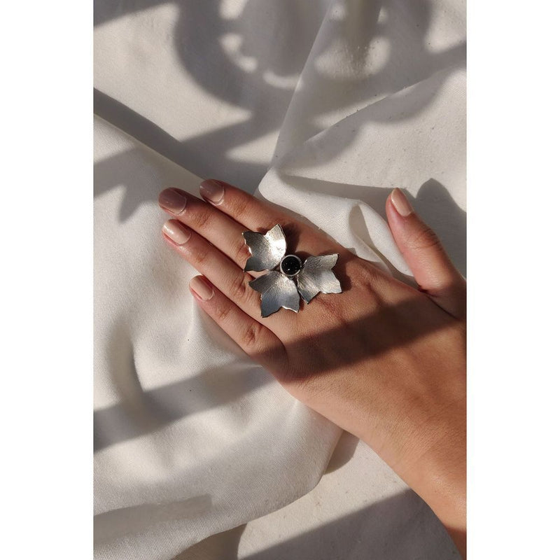 Three Petal Ring by Aarjavee for women in Singapore