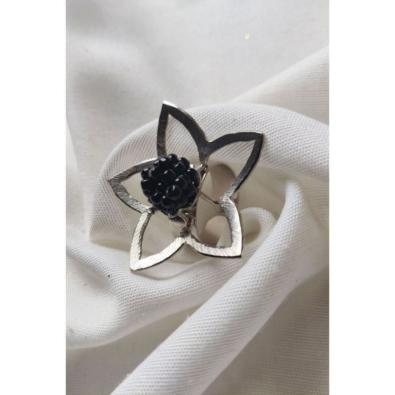 Flower Frame Ring by Aarjavee for women in Singapore