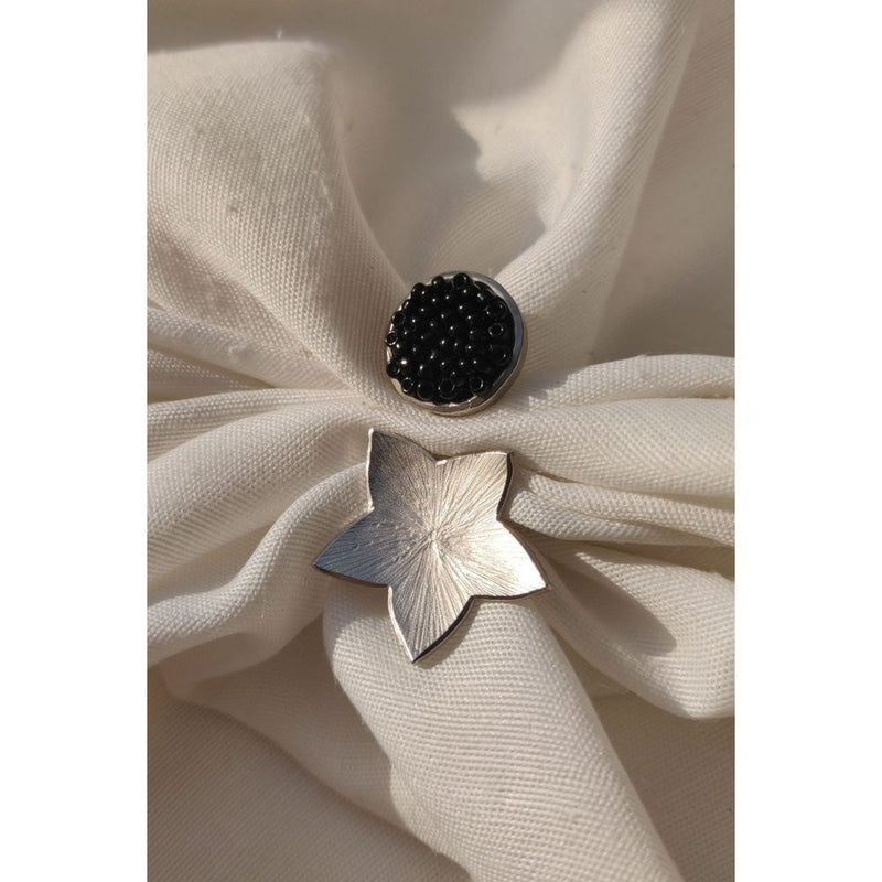Flower and Bud Ring by Aarjavee for women in Singapore