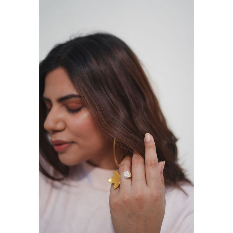 Petal Ring by Aarjavee for women in Singapore