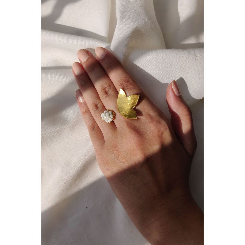 Petal Ring by Aarjavee for women in Singapore