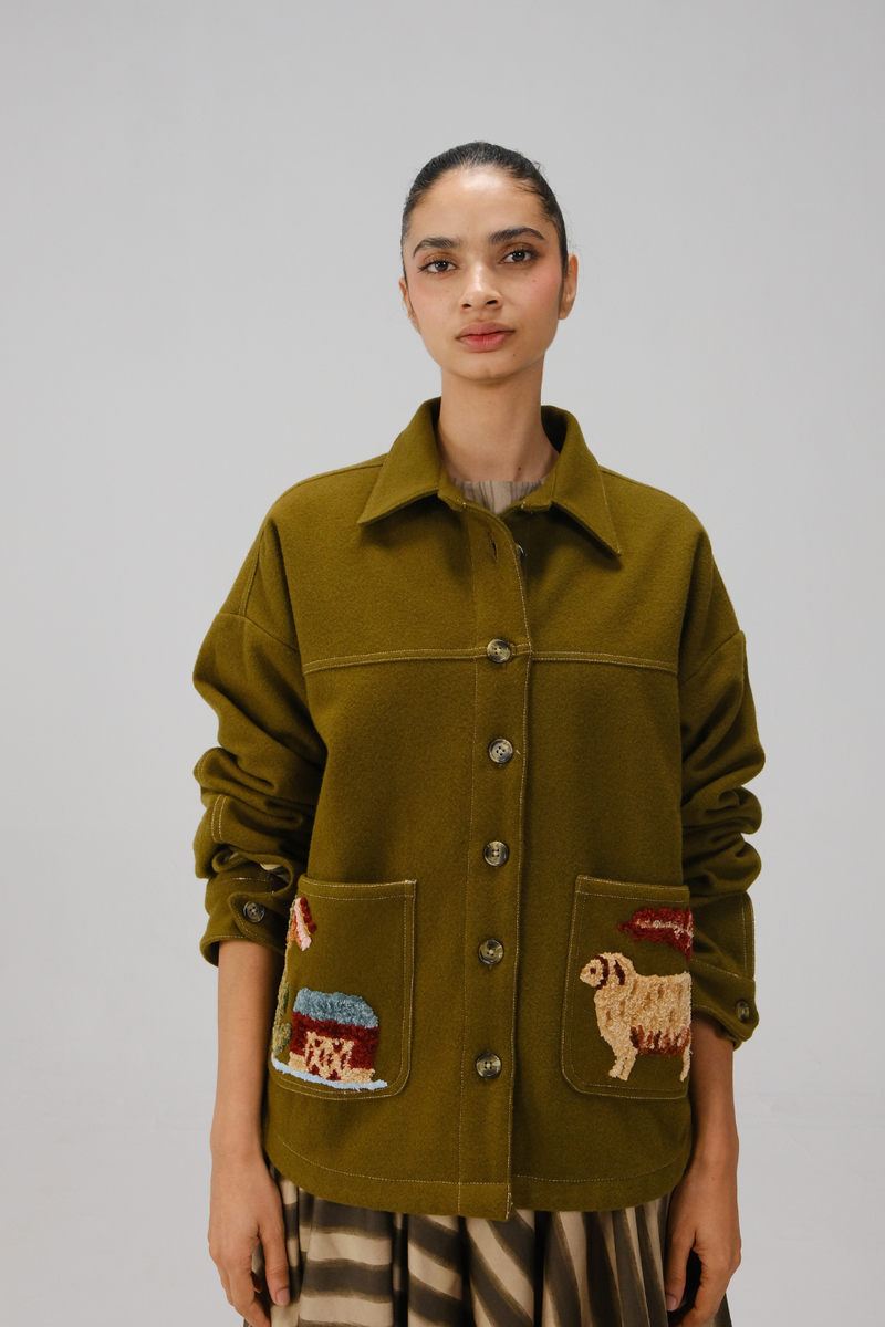 AVA JACKET-Countryside Emb. by CORD for women in Singapore