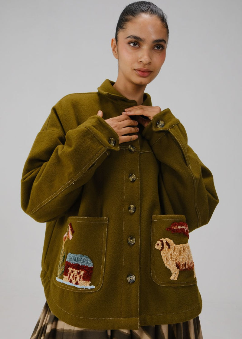 AVA JACKET-Countryside Emb. by CORD for women in Singapore