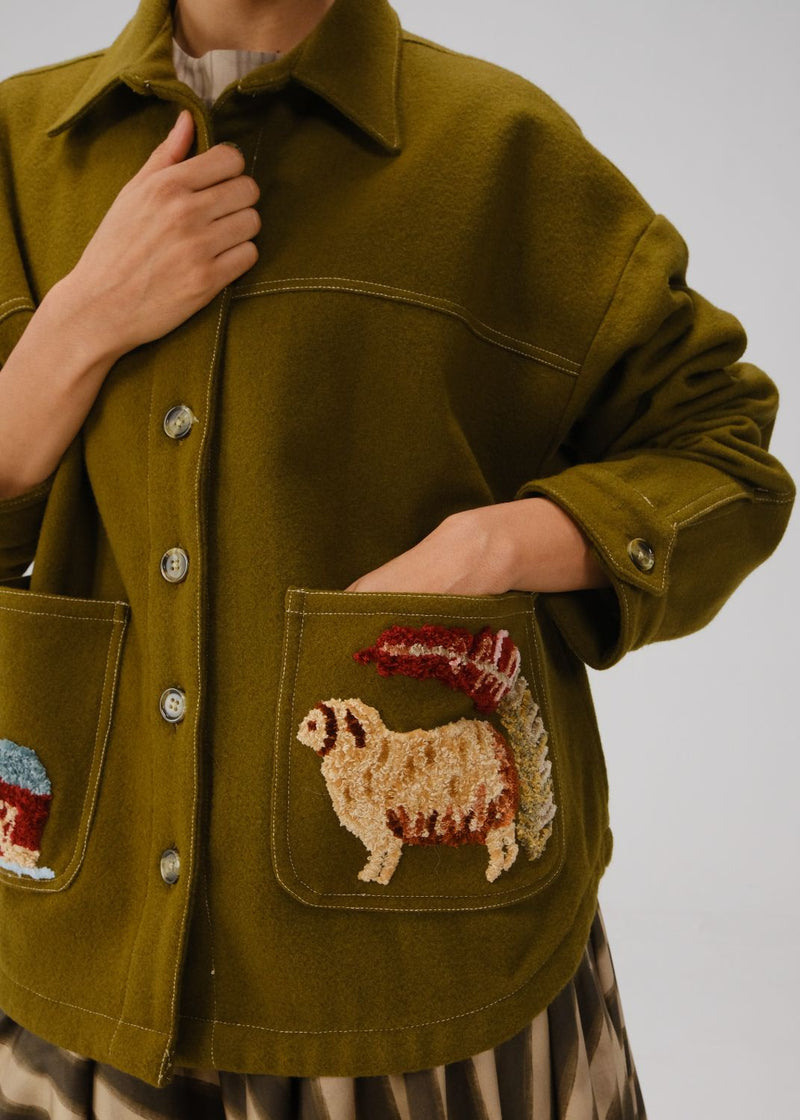AVA JACKET-Countryside Emb. by CORD for women in Singapore