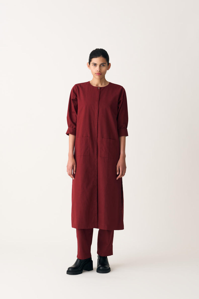 PANEL JACKET CO-ORD (SET OF 2) cotton by THREE for women in Singapore