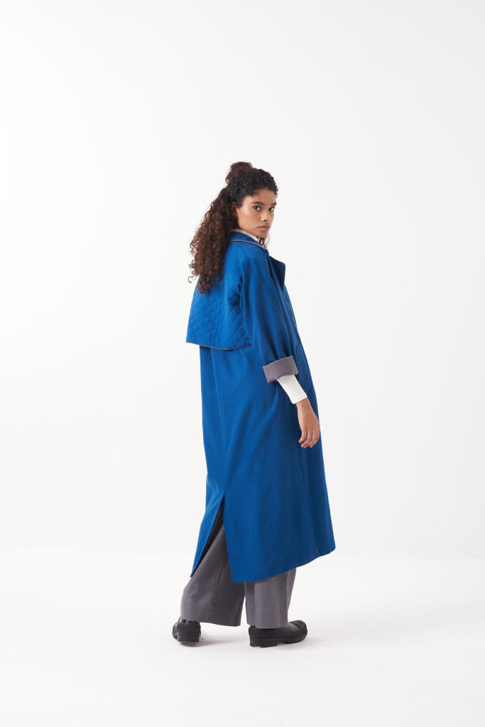 STITCH LINE DETAIL PANT-GREY by THREE in grey color for women in Singapore