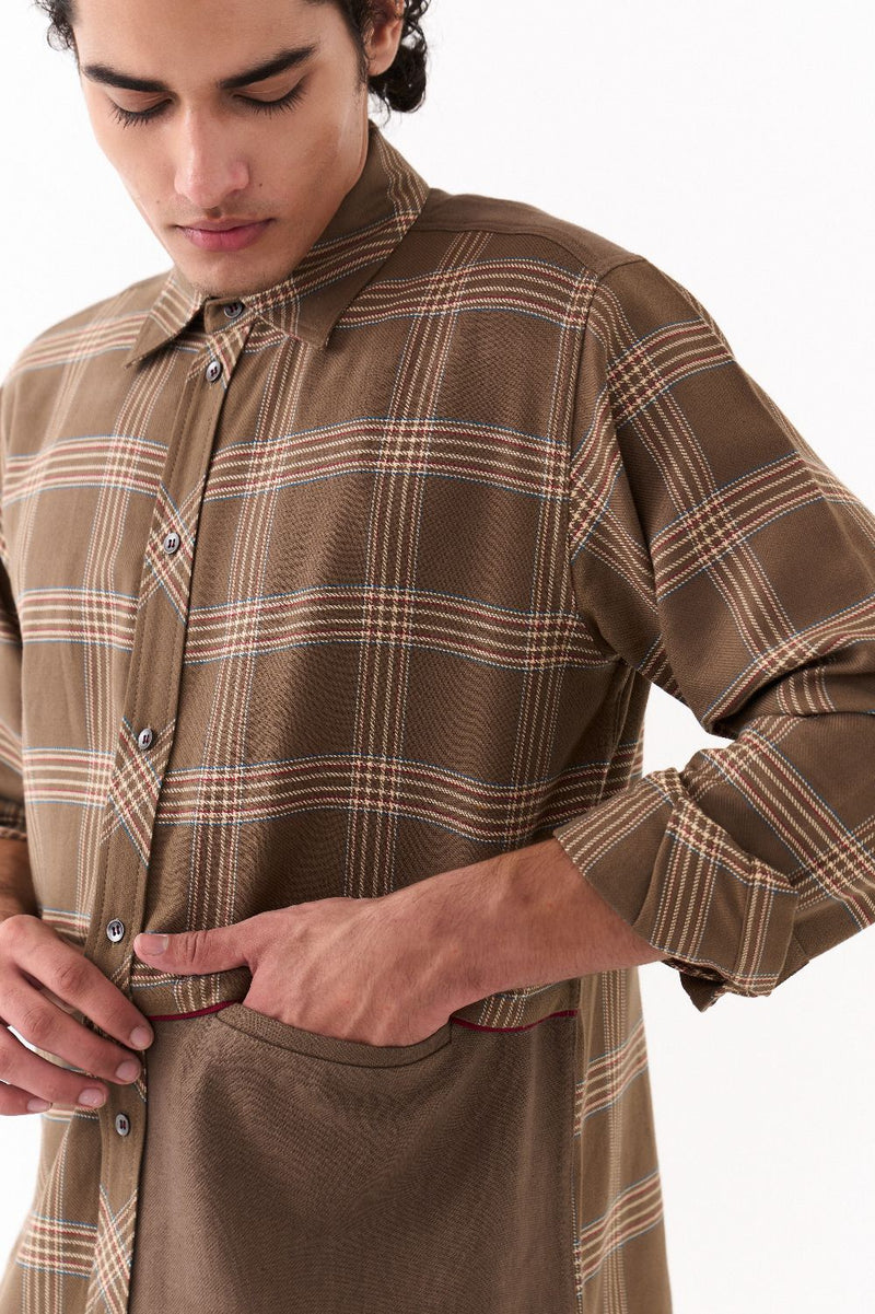 FRONT PLEAT BOTTOM-CEDAR by THREE Men for men in Singapore