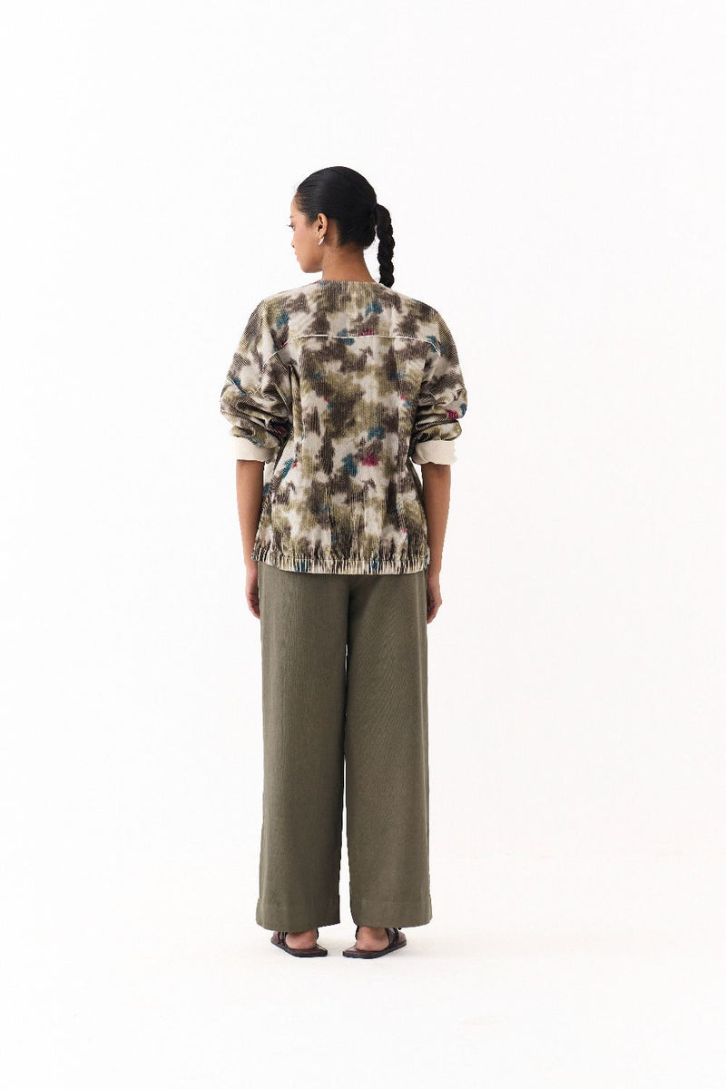 ROUND NECK JUMPER-MULTICOLOUR mul by THREE in multi color for women in Singapore
