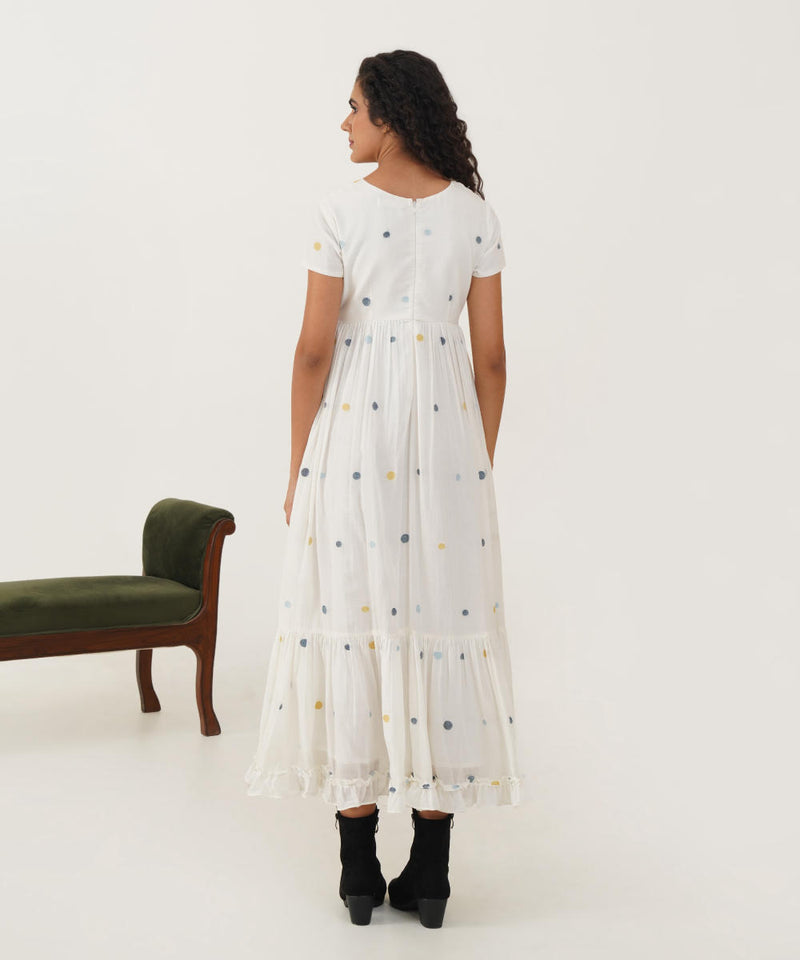 ACACIA DRESS 100% cotton Buy ACACIA DRESS from C&W | Dresses for Women by Indigo Dreams in white color for women in Singapore