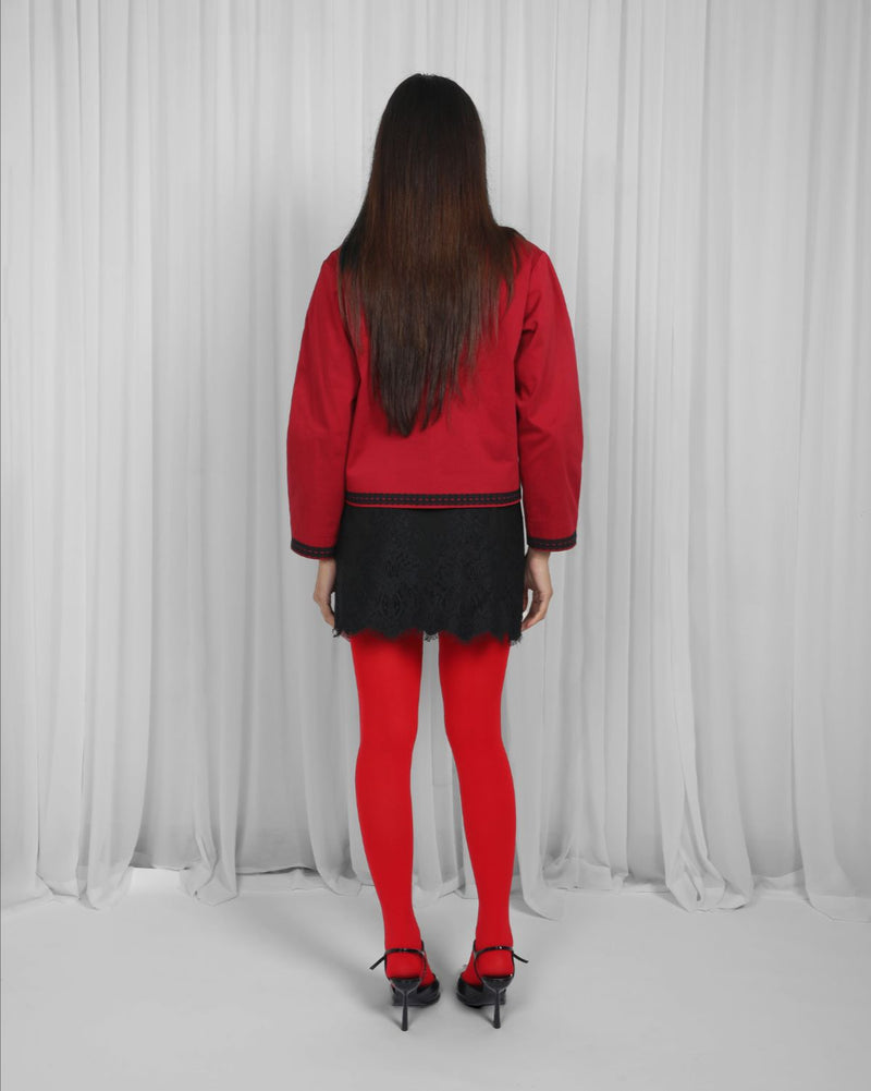 Ael Skirt-Black Buy Ael Skirt-Black from C&W | Skirts for Women by Leh Studios in black color for women in Singapore