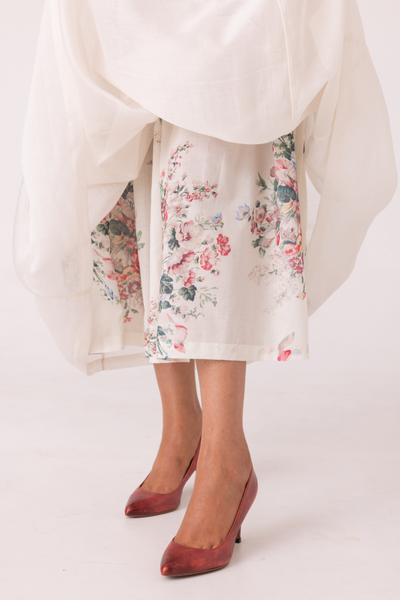 Aleksey Floral Printed Maxi Dress cotton by The Summer House for women in Singapore