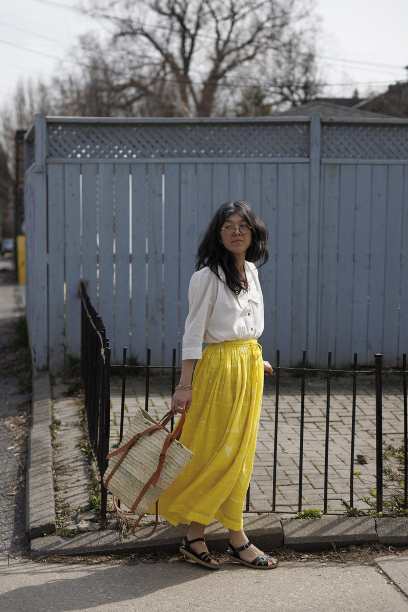 Antique Blouse / Vintage Blouse-White 100% cotton by World of Crow in white color for women in Singapore