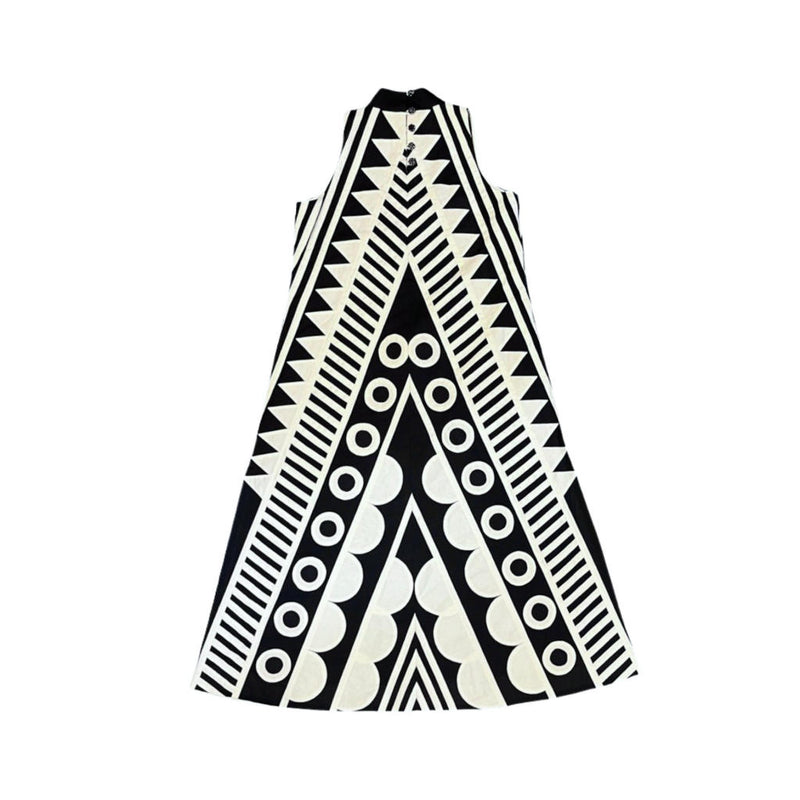 Appy Dress cotton by Ka-Sha in black color for women in Singapore