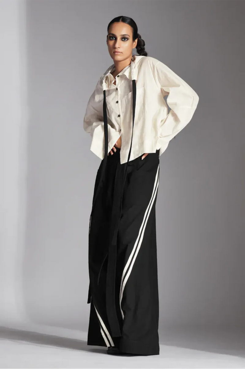 Arvo Shirt-White cotton by Chola in white color for women in Singapore