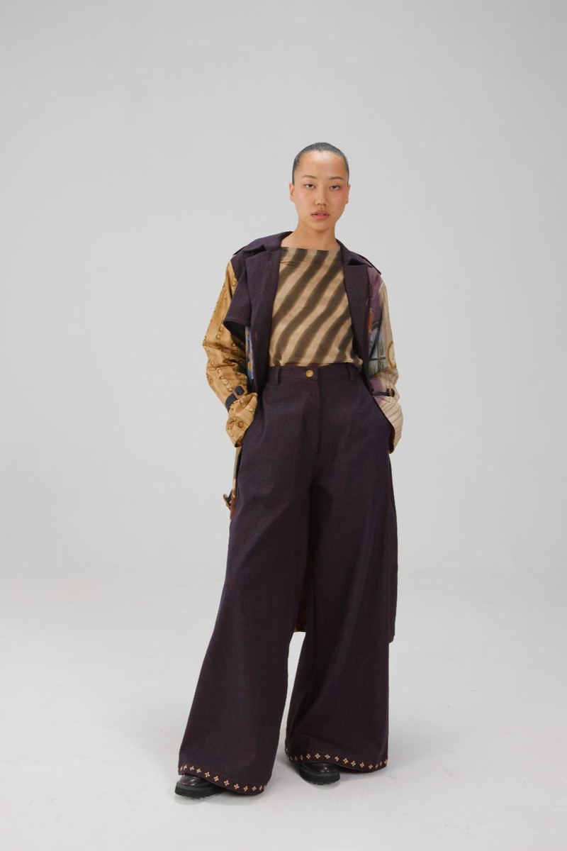 BELL-BOTTOMS-Cherry Cola by CORD for women in Singapore