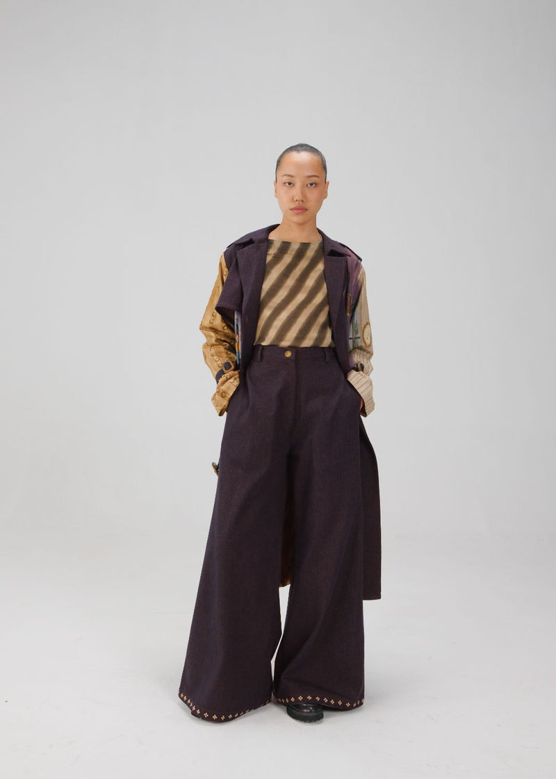 BELL-BOTTOMS-Cherry Cola by CORD for women in Singapore