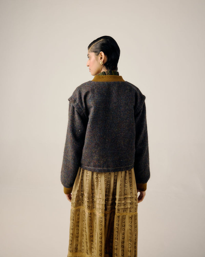 BERT JACKET-Countrysiyde Emb by CORD for women in Singapore