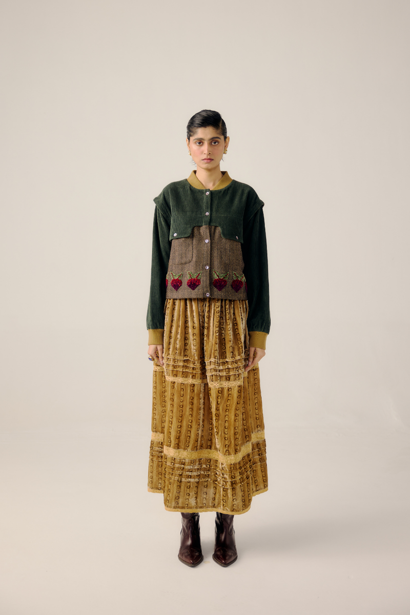 BERT JACKET-Turnip Emb. by CORD for women in Singapore